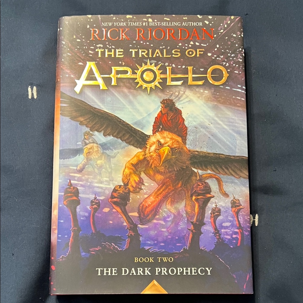 The Trials of Apollo: Book 2 The Dark Prophecy by Rick Riordan.